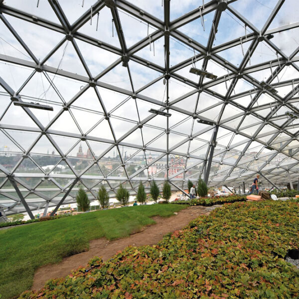 Helios Titan large indoor greenhouse space